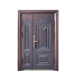 Retro Double Leaf Double Swing Door 