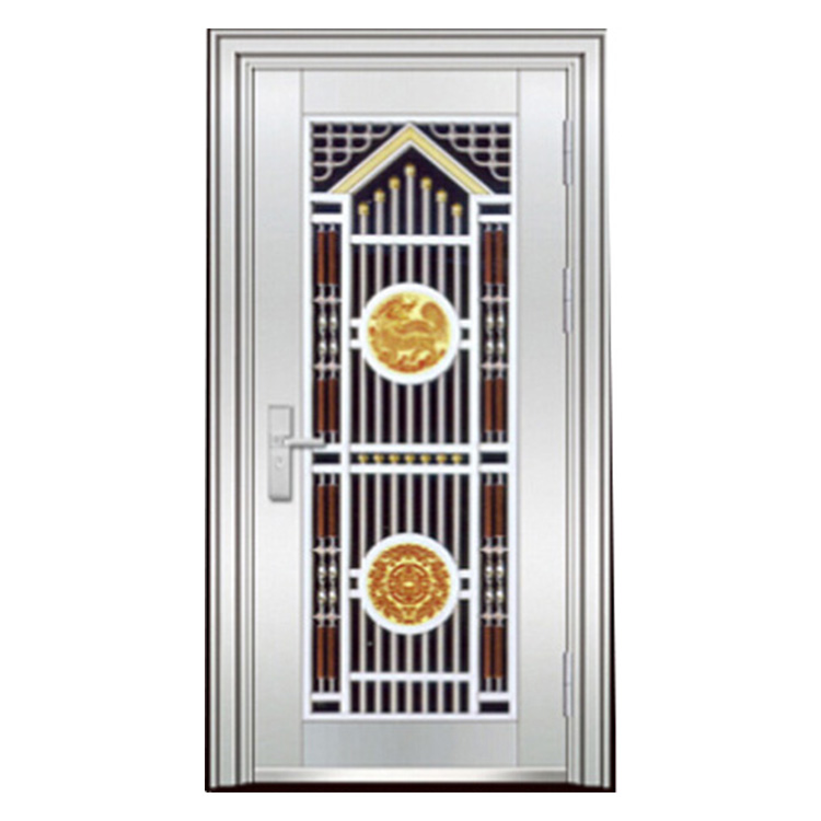 FPL-S5012 Customized Size Professional 304 Stainless Steel Door Main Gate 