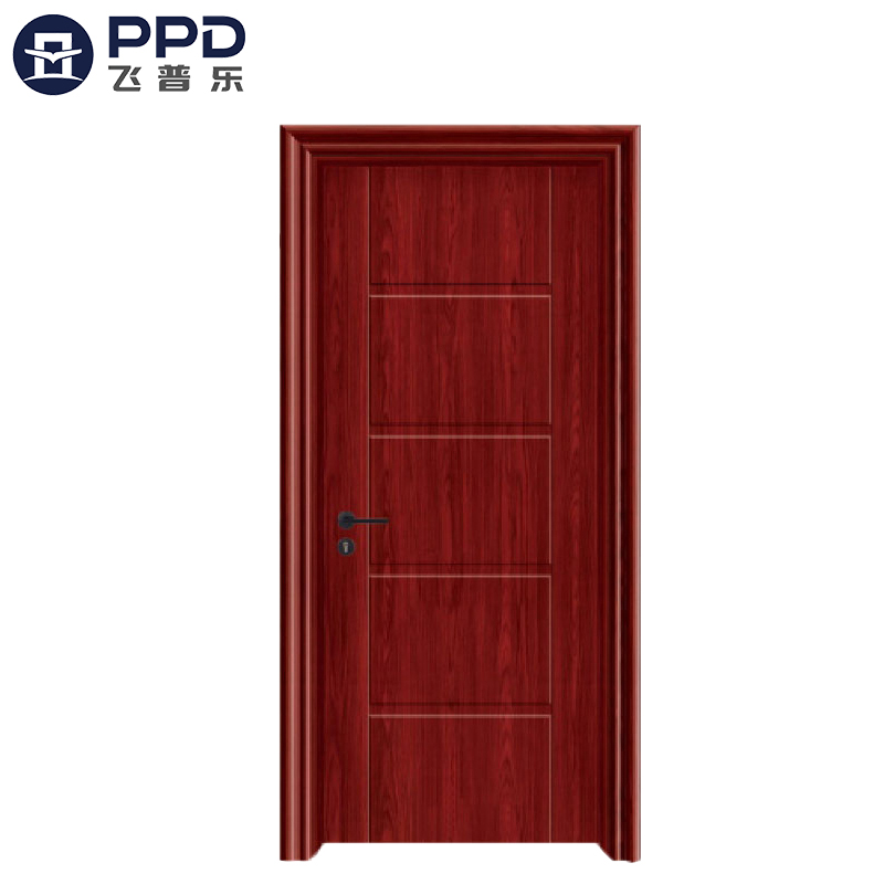 China Supplier Wooden Mdf Door Entry Fashion Design Interior Room Mdf Door