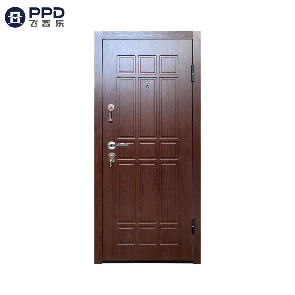 FPL Russian Steel Door Designs Uzbekistan Market Hot Sales Project Russian Security Door