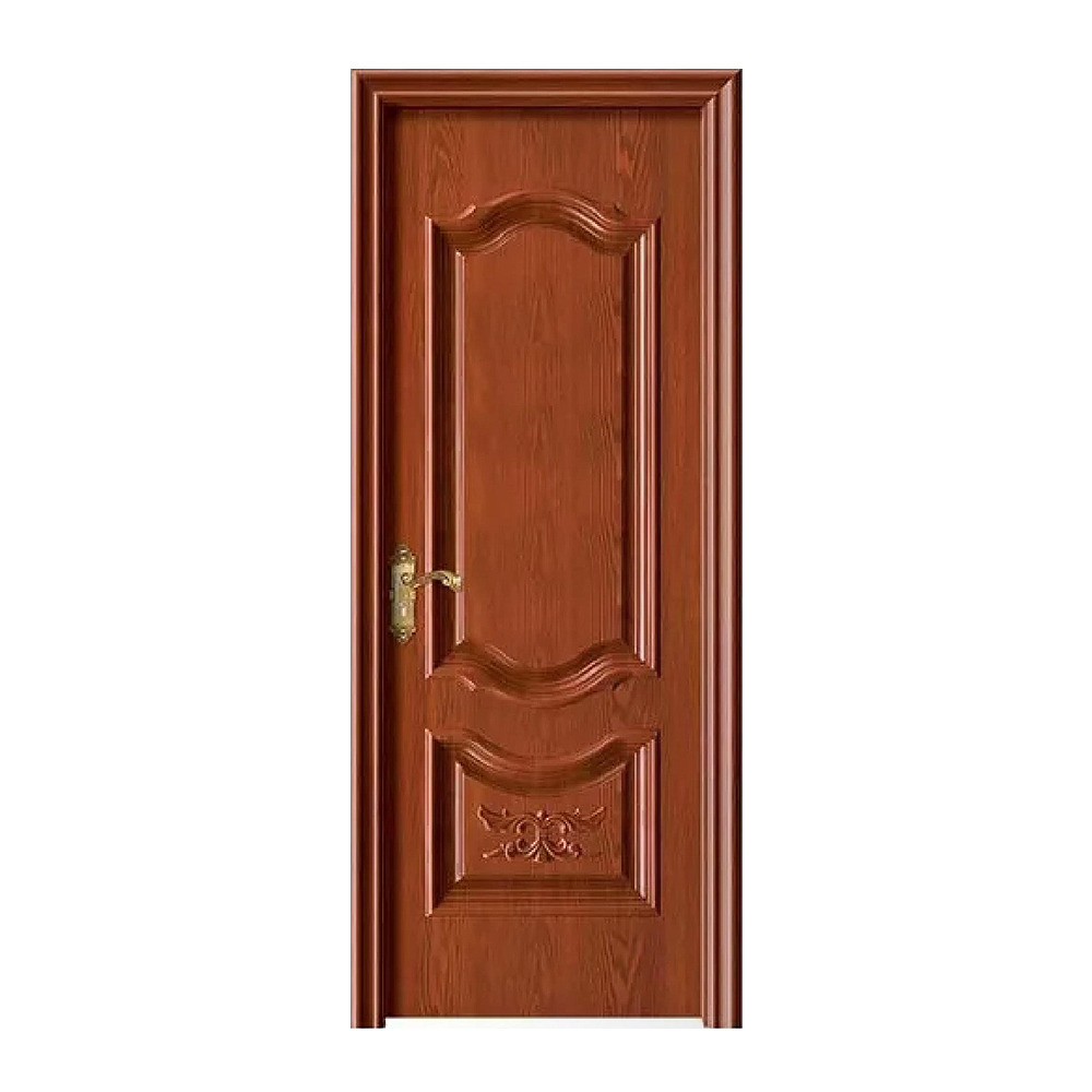 Best Selling High Quality WPC Wooden Door For Interior Bathroom Waterproof Wood Interior Door