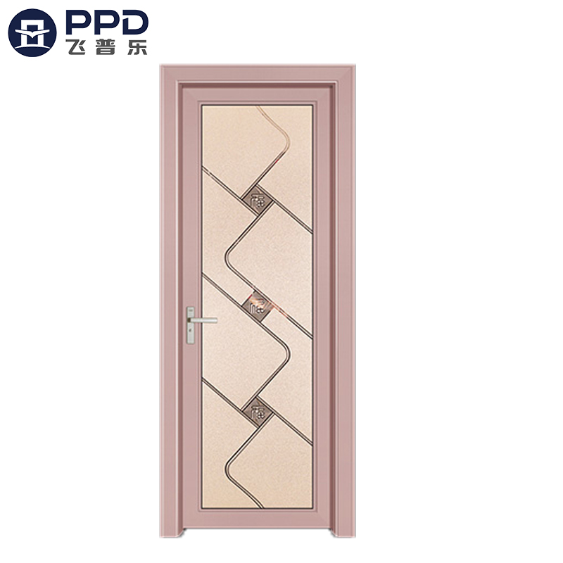 FPL-7010 Factory Direct Fiberglass Modern Bathroom Aluminum Alloy Door 