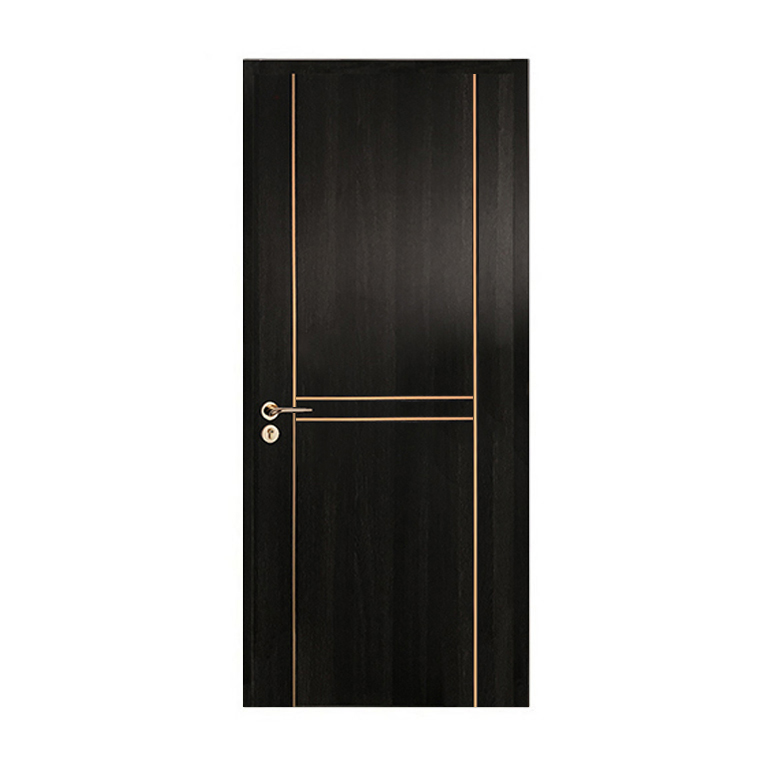 China Manufacture Wooden Interior Bathroom Door latest Design Wooden Door interior Door Room Door