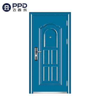 Blue Residential Reinforced Steel Security Front Doors