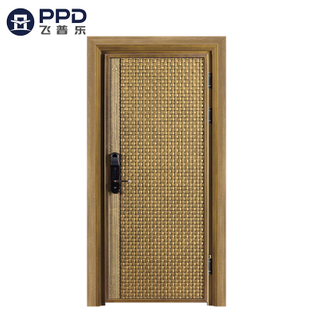 FPL-8018 Bullet Proof High Quality High Security Cast Aluminum Entry Door 