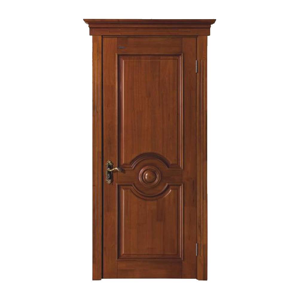 China Factory Price Modern Interior Doors Wood Bathroom Door Solid Wood Interior Door