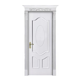 China Factory Price Modern Interior Doors Wood Bathroom Door Solid Wood Interior Door