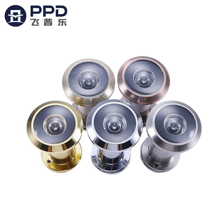 PHIPULO High Quality Zinc Alloy Glass Lens Security Door Peephole Viewer 